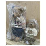 2- New in bag Boyds Bears with se=weaters
