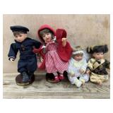 4- Lee Middleton miniature dolls   Red Riding