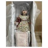 Paulines limited edition porcelain Debra doll new