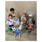 6- Annalee doll Sports figures  6 inch