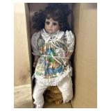 Lloyd Middleton Moreen vinyl doll new in box 24