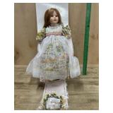 Paulines porcelain Emilys Easter 18 inch doll
