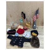 Flat of doll accessories