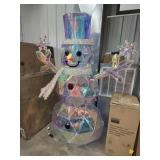 6ï¿½ prismatic light up snowman