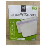 500-Count Peel-And-Seal Security Envelopes