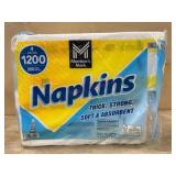 Bulk White Napkins Pack