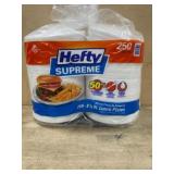 Hefty Supreme 250-Count Paper Plates