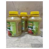 Three Mottï¿½s Applesauce Containers