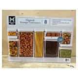 8 Fliplock Storage Containers