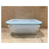 3 asst. sizes Glass Food Storage Container With Li