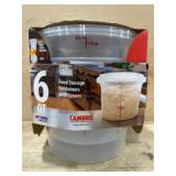 Cambro 6 Qt Food Storage Containers with Covers