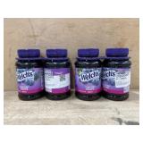 Four Grape Jelly Jars