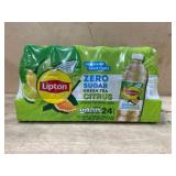 Lipton Zero Sugar Green Tea Citrus, 24 Pack
