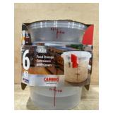 Cambro Food Storage Containers with Covers