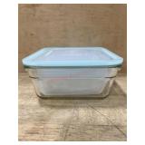3 asst. sizes Glass Food Storage Container with Li