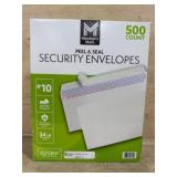 500-Count Peel & Seal Security Envelopes