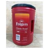 Folgers Classic Roast Ground Coffee Container