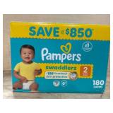 Pampers Swaddlers Size 2 Diapers Pack