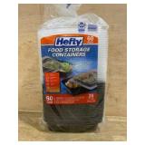 Hefty Food Storage Containers, 60 Pieces
