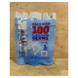 3-Pack of Lysol Disinfectant Spray, Crisp Linen Sc