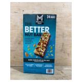 Dark Chocolate & Sea Salt Nut Bars, 24 Count Box