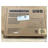 Worx Nitro 30-Piece 1/2ï¿½ï¿½ Drive Socket Set