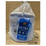 Pack of 204 Ultra Dinner Paper Plates