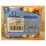 Gerber Fruit & Veggie Favorites Variety Pack