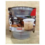 Cambro Food Storage Containers with Covers