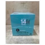 Wonderful Sea Salt Pistachios, 14-Pack
