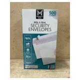 500 Count Peel and Seal Security Envelopes
