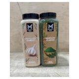 Parsley Flakes and Granulated Garlic