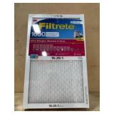 3M Filtrete 1600 Ultra Allergen Air Filters, 4 Pac