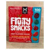 100 Fruit Flavored Snacks
