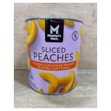 Can of Sliced Peaches in Syrup
