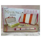 Mahjong Game Set With Carrying Case
