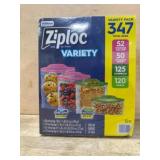 Ziploc Variety Pack with 347 Bags