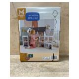 Wooden Doll Set With Dollhouse