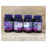 4 Grape Jelly Bottles