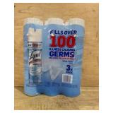 Disinfectant Spray 3-Pack Linen Scent