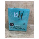 Sea Salt and Vinegar Pistachios, 14 Packs