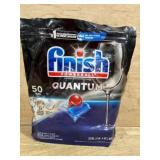 Finish Quantum Dishwashing Tabs, 50 Count