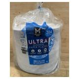 Pack of 204 Disposable Dinner Plates