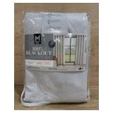Window Curtain Pair with 100% Blackout