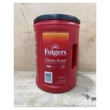 Folgers Classic Roast Coffee Container