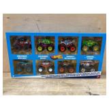 8 Monster Trucks in Boxed Packaging
