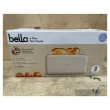 Bella 4-Slice Slim Toaster in Original Packaging