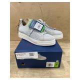 Gray Lace-Up Sneakers with Original Box