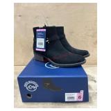 Size 6 Womenï¿½s Black Ankle Boots With Box