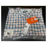 Men's XL Short Sleeve Plaid Shirt